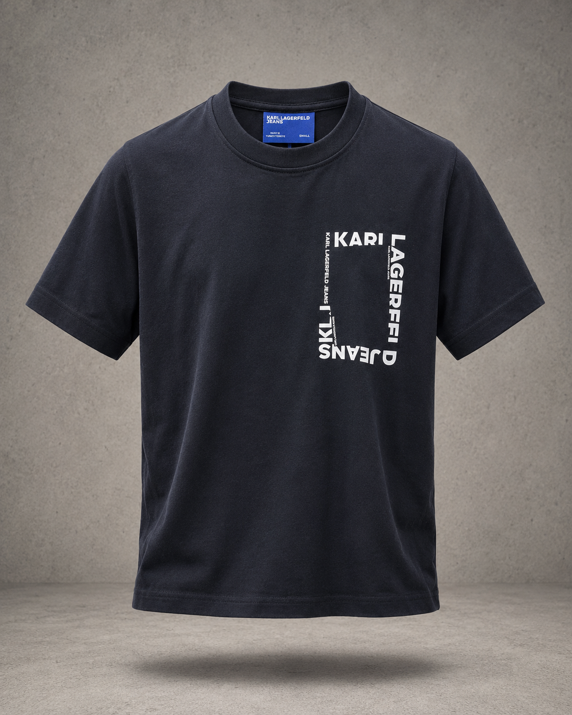 Karl Lagerfeld Jeans — T-Shirt Logo Rectangulaire