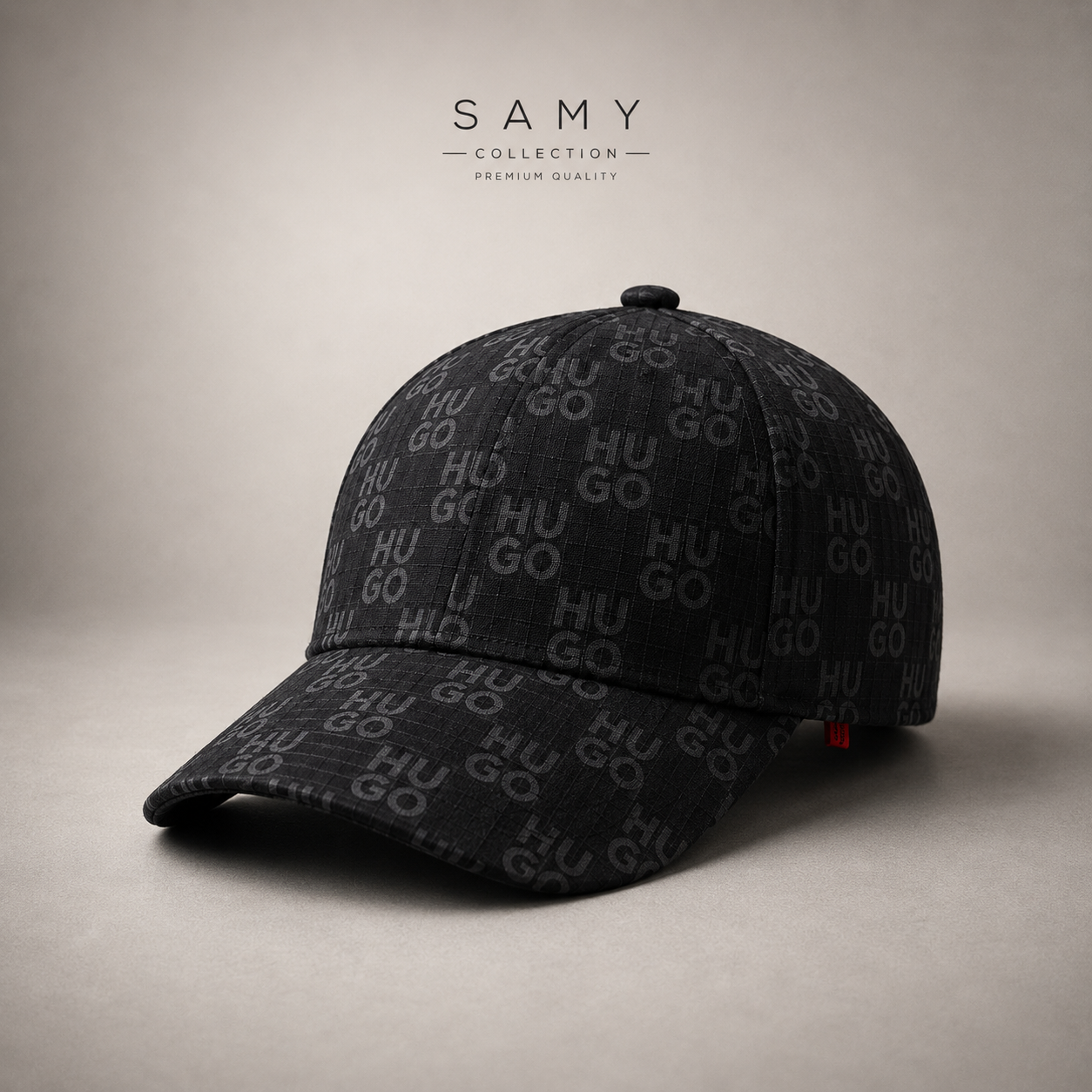 HUGO | Casquette Noire "Monogram"